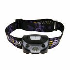 Headlamp Flashlight USB Rechargeable 1200 mAh Super Bright White LED Waterproof Bright Flashlight for Outdoors (2 Pack)