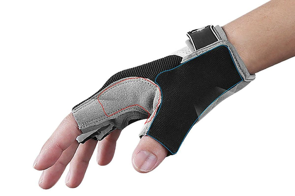 1 Pair Cycling Half Finger Bike Gloves With Anti Slip Pad For Unisex - Black & M