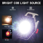 Rechargeable Torch, 800 Lumens Mini Torch Keychain, 4 Lighting Modes Portable Torch