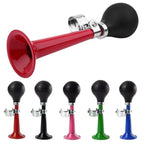 9inch Bicycle Air Horn Hooter Non-Electronic Retro Bike Bell Alarm Bugle Silicone - Blue