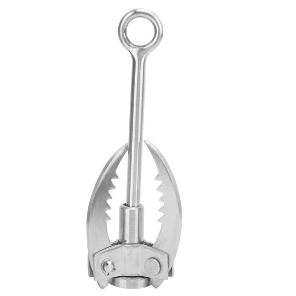 Stainless Steel Folding Grapple Hook Claw with Storage Bag