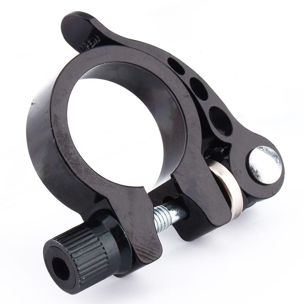 Mountain Bike Cycling Seatpost Clamps Black Alloy 31.8mm