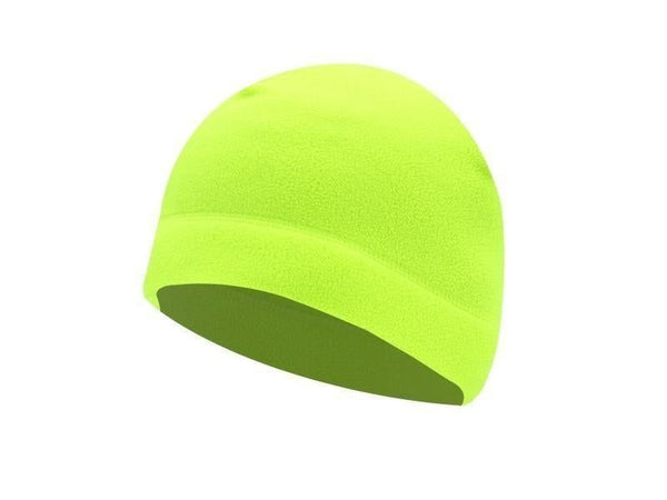 Windproof Polar Fleece Beanie Hat for Winter Skiing and Cycling