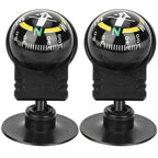 Outdoor compass car compass compass ball navigation tools 2PCS LC282 ABS