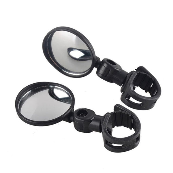 Adjustable Bicycle Handlebar Rearview Wide-Angle Convex Mirror