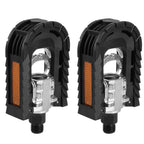 1 Pair Aluminum Alloy Folding Bike Bicycle Pedals Outdoor Cycling Accessory