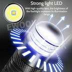 2X 60000lm LED Flashlight Torch For Bike Mount USB Rechargeable T6 XM-L AU
