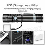 2X 60000lm LED Flashlight Torch For Bike Mount USB Rechargeable T6 XM-L AU