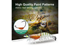 3X Durable TPE Fishing Tackle Prawn Shrimp Trout Bream Flathead Cod Jew Bass Lure - Black+Red+Orange-3 Packs