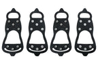 2 Pairs Ice Cleats Traction Crampons Snow Grips with 8 Spikes for Boots Shoes - For EU40-45