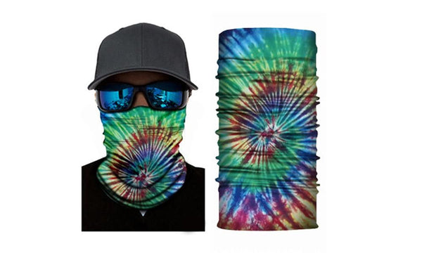 Anti-UV Dust-proof Wind-proof Cycling Mask Scarf - Green