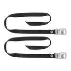 2pcs Sports Bike Pedal Straps Bike Toe Straps Nylon Pedal Straps Gym Adjustable Bike Pedals Straps