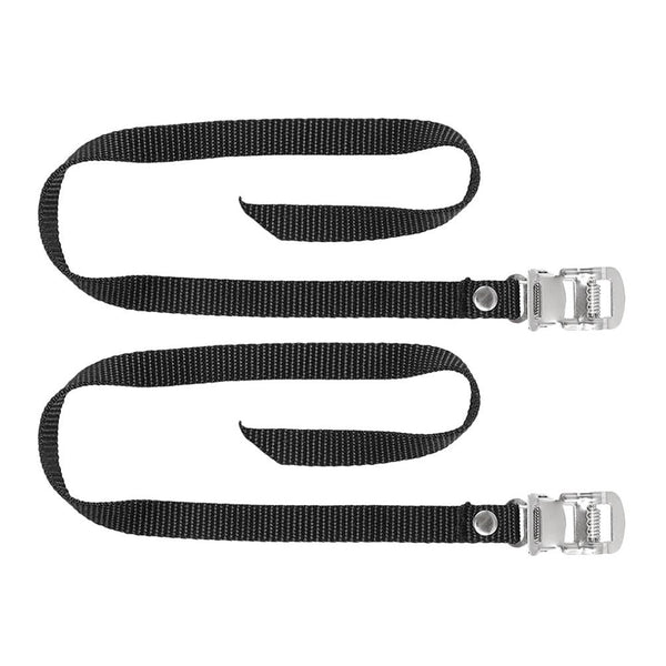 2pcs Sports Bike Pedal Straps Bike Toe Straps Nylon Pedal Straps Gym Adjustable Bike Pedals Straps