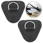 2Pcs Surfboard Cord Rings Boat Ring Fittings Kayak Back Buckle Kayak Cords Fixing Buckle