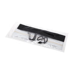 Outdoor Waterproof Map Bag Plastic Self-sealing Bag Transparent Stationery Bag White (Without Map)