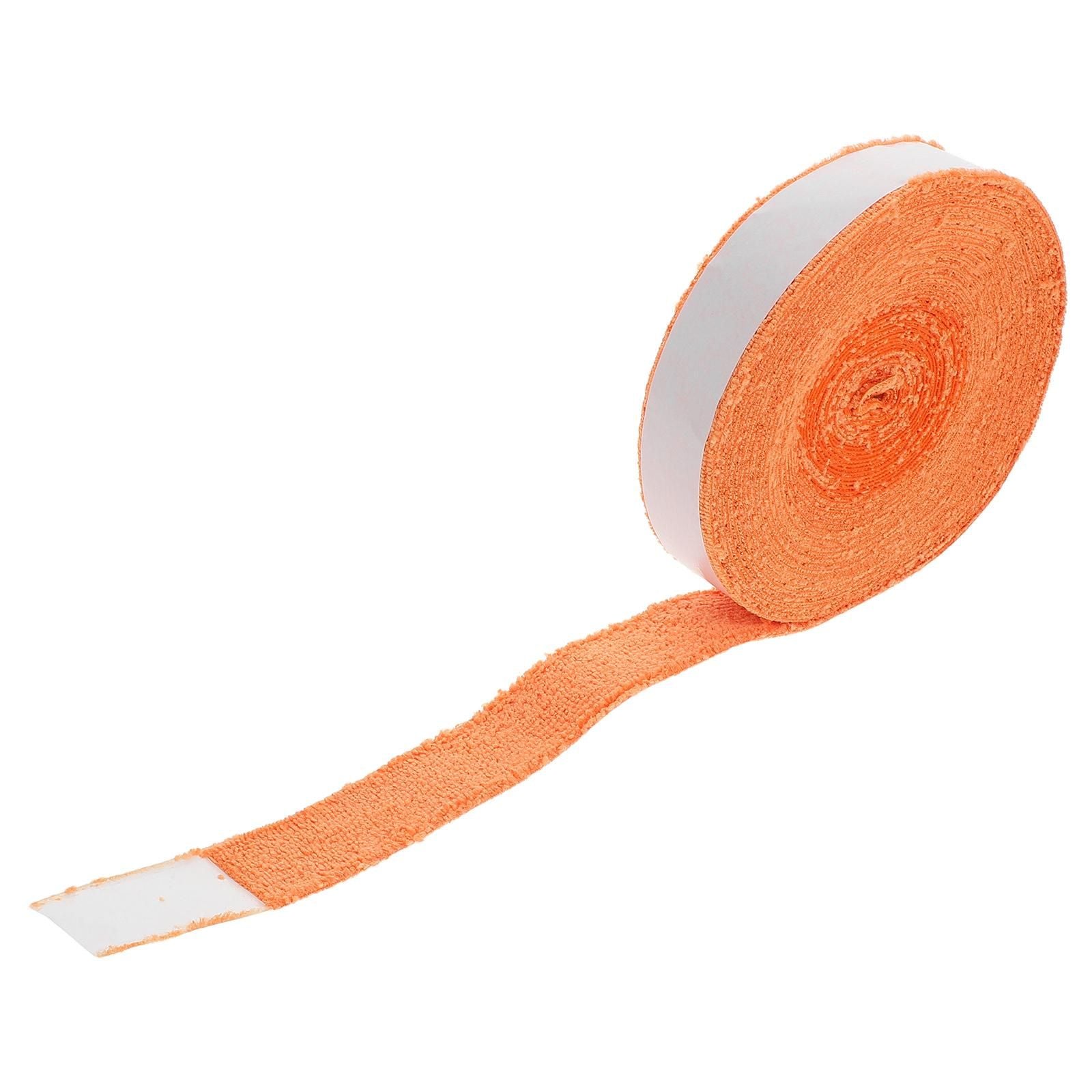 1 Roll Tennis Racket Grip Tape Fiber Towel Grip Tape for Tennis Badminton Rackets Multi-Functional Anti-Slip Sweat Absorbent Overgrip for Sports Enthusiasts