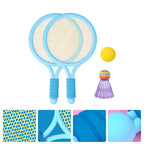 1 Set Boys Badminton Racket Training Outdoor Sports Leisure Toys Badminton Set