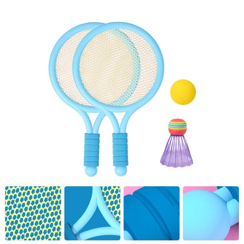 1 Set Boys Badminton Racket Training Outdoor Sports Leisure Toys Badminton Set