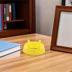 4pcs Football Kicking Tee - Sport Ball Display Rack - Field Goal Kicking Holder Stand - Football Training Equipment Yellow
