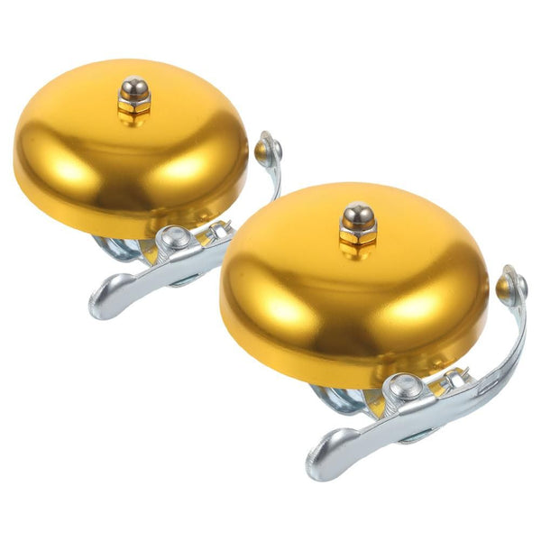 2Pcs Aluminum Alloy Bicycle Bell for Cycling with Loud And Clear Sound
