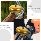 2pcs Aluminum Alloy Bicycle Bell Vintage Bike Bell Replacement For Mountain Bikes Cycling Loud And Clear Sound