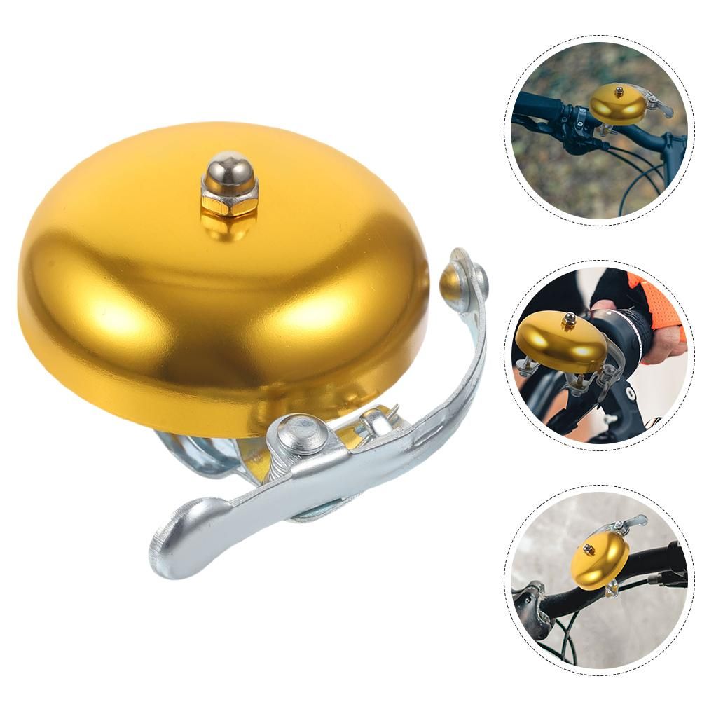 2pcs Aluminum Alloy Bicycle Bell Vintage Bike Bell Replacement For Mountain Bikes Cycling Loud And Clear Sound