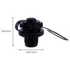 2 PCS Boat Plug 22mm Inflatable Air Boat Kayak Replacement Accessories