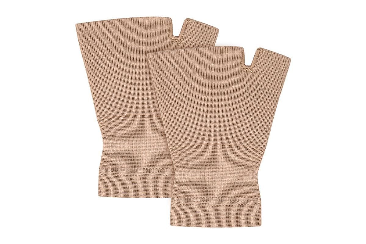 1Pair Wrist Brace Glove Sport Wrist Support for Fitness Weightlifting Skin Tone - XL