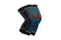2-Pack Knitted Knee Support Sleeve Leg Brace for Gym Sports Running(L)