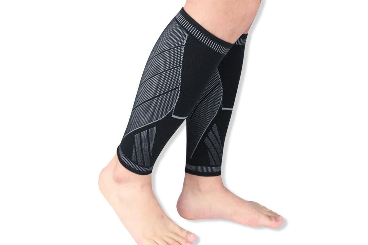 2Pcs Calf Compression Sleeves Support Shin Splints Running Sports Unisex - M