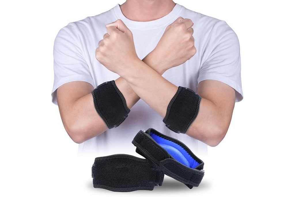 2PCS Elbow Braces Arm Support for Tennis Golf Sports Pain Relief