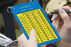 2PCS Golf Club Range Chart Card Golf Club Distance Card Golf Score Cards