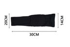 2 Pcs Tennis Elbow Compression Support Sleeve for Golfers Elbow Pain Relief Workout Weightlifting Elbow Brace with Honeycomb Lining -Black / 2XL