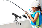 360 Degrees Rotatable Fishing Rod Holders For Boat Side Rails Fishing Accessories