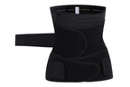 3 in 1 Postpartum Belly Band Waist Shapewear Recovery Girdle After Birth Support - Black & 2XL