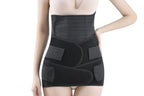 3 in 1 Postpartum Belly Band Waist Shapewear Recovery Girdle After Birth Support - Black & L