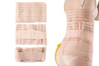 3 in 1 Postpartum Belly Band Waist Shapewear Recovery Girdle After Birth Support - Cuticolor & 2XL