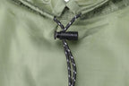 3 in 1 Portable Rain Poncho Waterproof Lightweight Emergency Raincoat with Pocket - Army Green