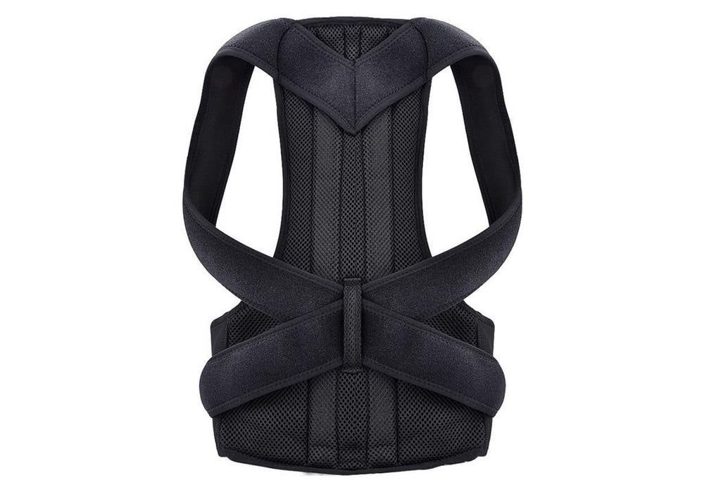 Adjustable Posture Corrector Full Back Shoulder Support Brace for Adults - S