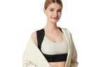 Adjustable Posture Corrector for Posture Correction Back Straightener -Black / S