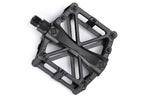 Aluminum Alloy Bike Pedals Wide Platform Lightweight Bicycle Pedals for MTB Road Bikes - Black