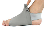 Arch Support Soft Pad Brace Sleeve Ankle Foot Wrap For Feet Flat - Grey