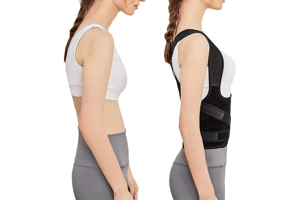Back Brace Posture Corrector for Women and Men Back Straightener Scoliosis and Hunchback Correction -M