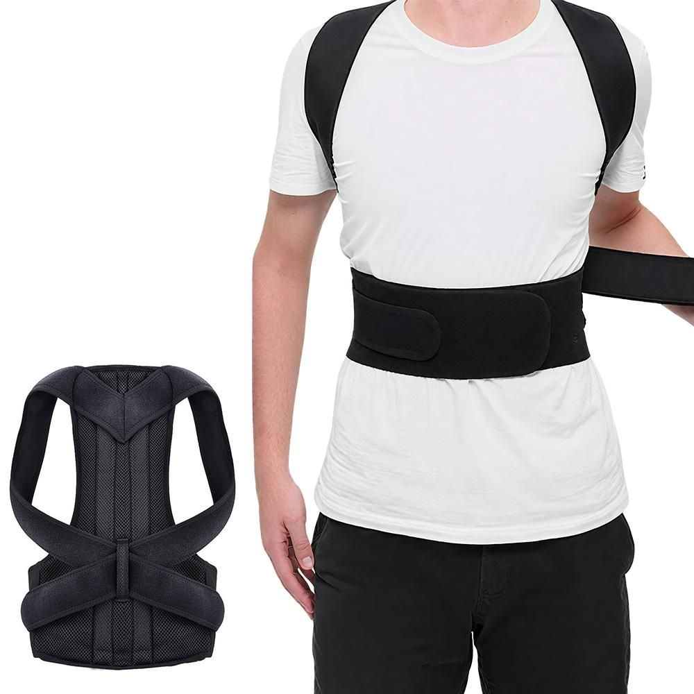 Back Brace Posture Corrector for Women and Men Back Straightener Scoliosis and Hunchback Correction -M
