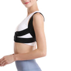 Back Posture Corrector Shoulder Brace Clavicle Support Strap Belt -L