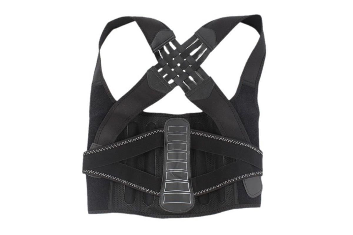 Back Straighter for Lower Back Pain Relief Back Brace Posture Corrector with Spine Vertical Alignment System -L