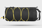 Bike Handlebar Bag Front Bike Bags Handlebar Storage Pouch Pack with Shoulder Strap - Yellow