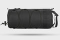Bike Handlebar Bag Front Bike Bags Handlebar Storage Pouch Pack with Shoulder Strap - Black