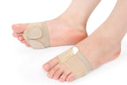 Foot Thongs Toe Undies Forefoot Shoes Ballet Dance Paws Pad Cover Half Lyrical - M