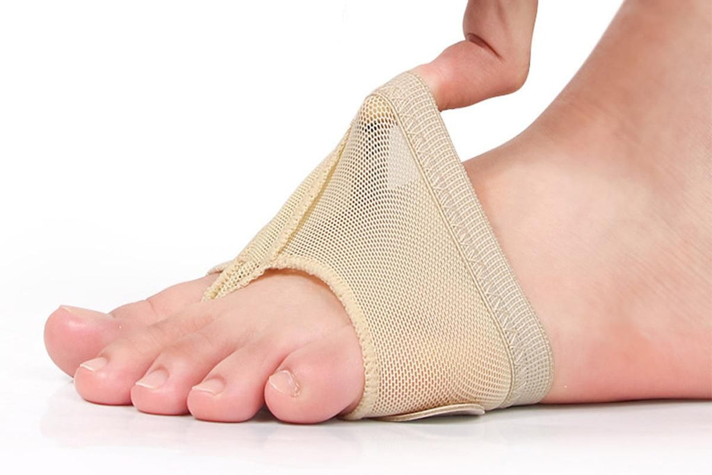Foot Thongs Toe Undies Forefoot Shoes Ballet Dance Paws Pad Cover Half Lyrical - XL